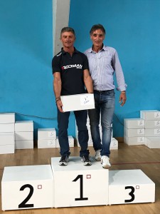Prina ritira il primo premio della categoria GEN2